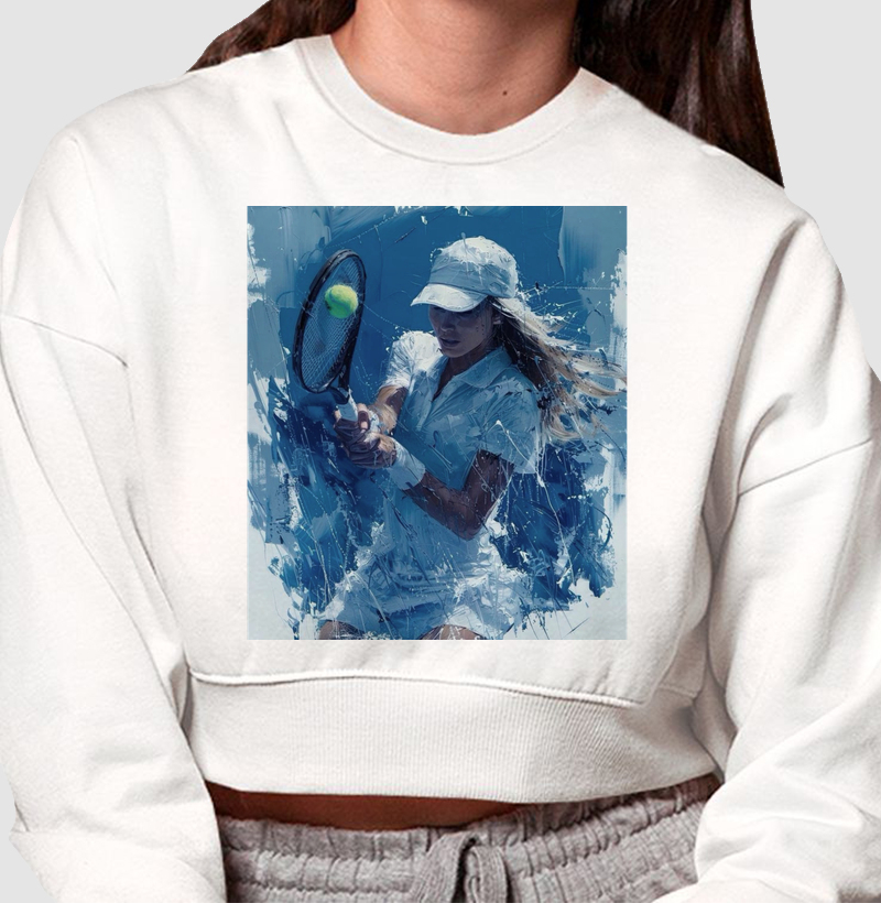 Tênis em Tons de Azul