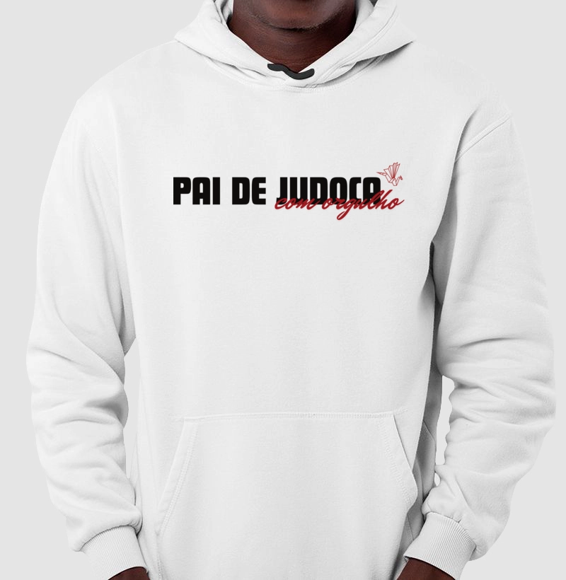 Pai de judoca com orgulho