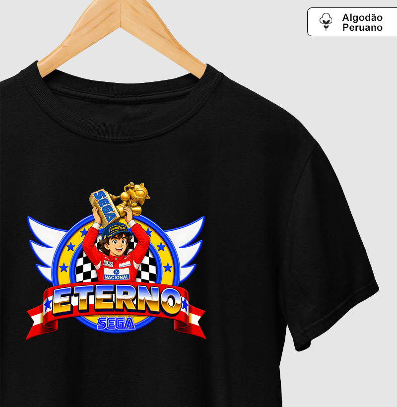 Troféu Sega - Camiseta Algodão Peruano