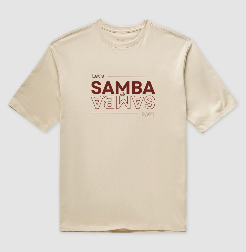 Let's Samba | Oversized | Vermelho