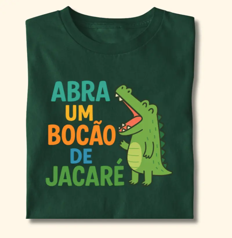 Camiseta | Bocão de Jacaré