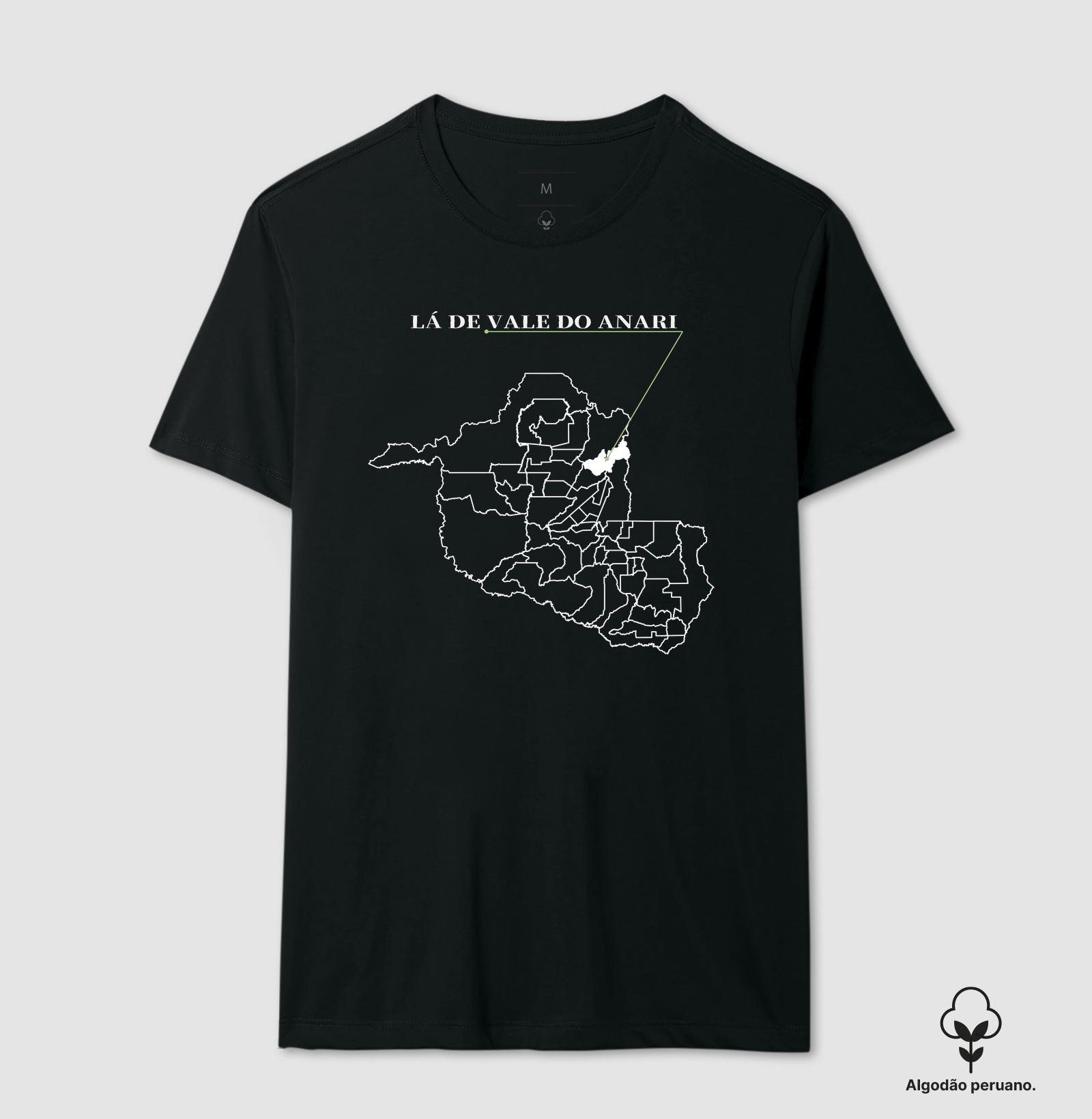 Vale do Anari | Origem RO - Camiseta Algodão Peruano