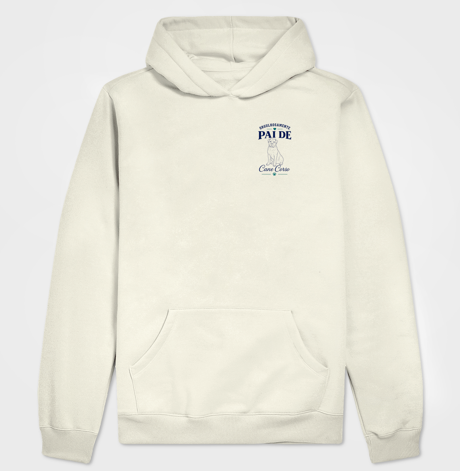 Orgulhosamente Pai de Cane Corso - Hoodie Moletom