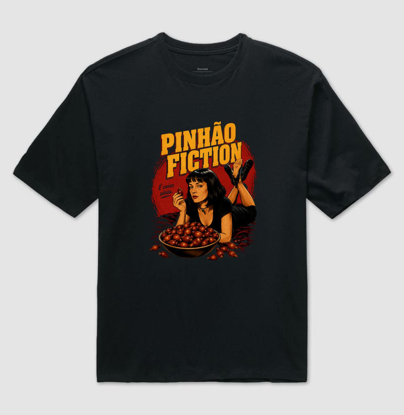 Pinhão Fiction - Camiseta Oversized
