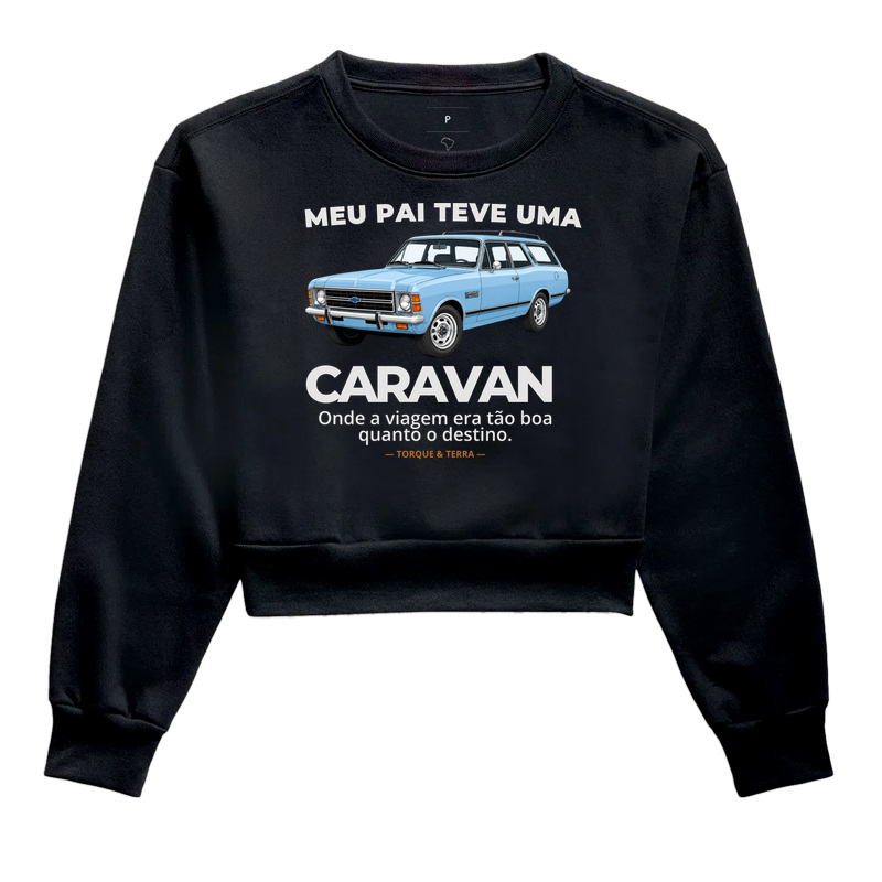 Meu pai teve uma - CARAVAN - azul claro