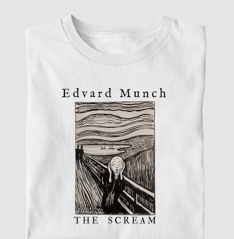 O Grito (1895) V2 - Edvard Munch 