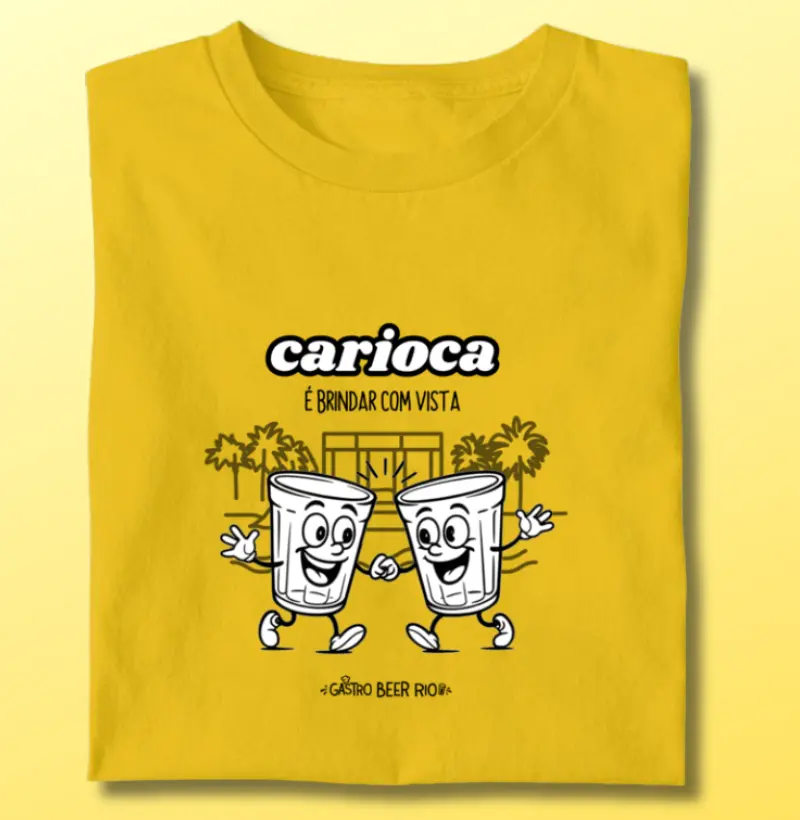 Carioca é brindar com vista