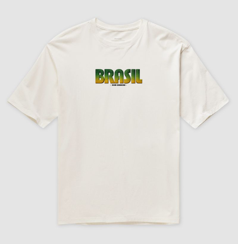 Camiseta Oversized BRASIL 