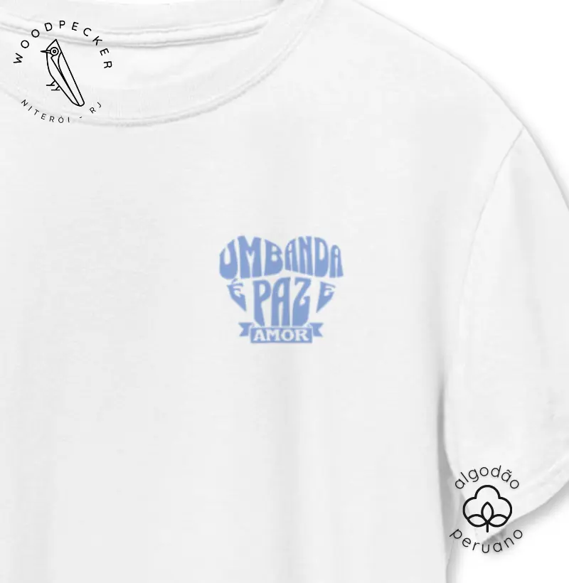 Umbanda é Paz e Amor Minimalista Premium OX