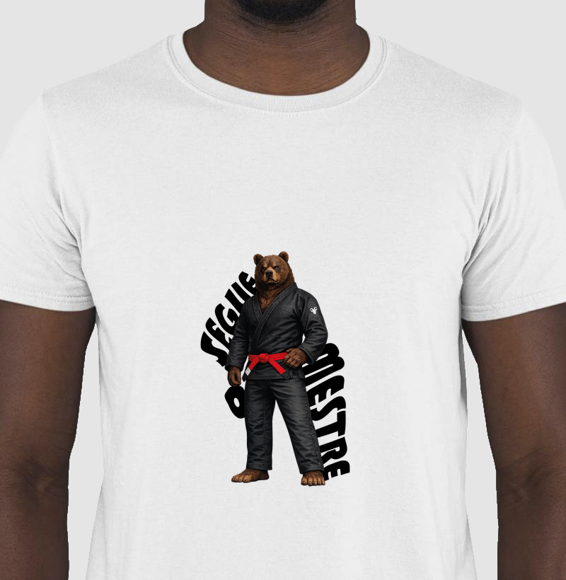 Camiseta Urso - Segue o Mestre