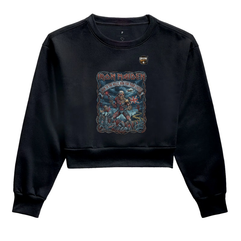 Camiseta Iron Maiden “Run to the Hills”
