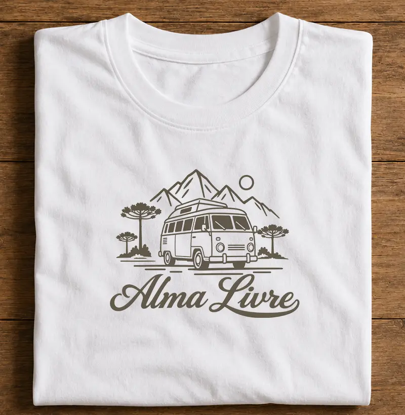 Alma Livre - Kombihome - Camiseta
