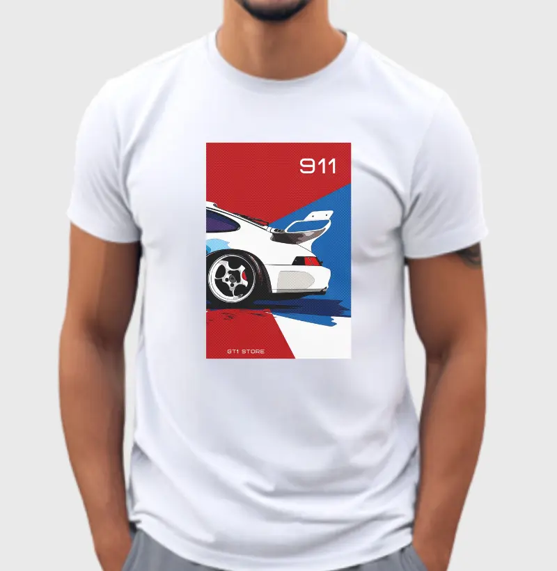 Camiseta 911 Cores