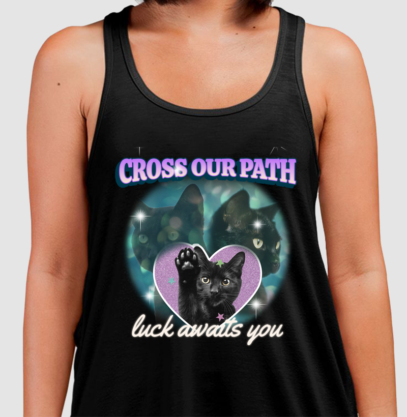 Cruze nosso caminho, sorte te espera