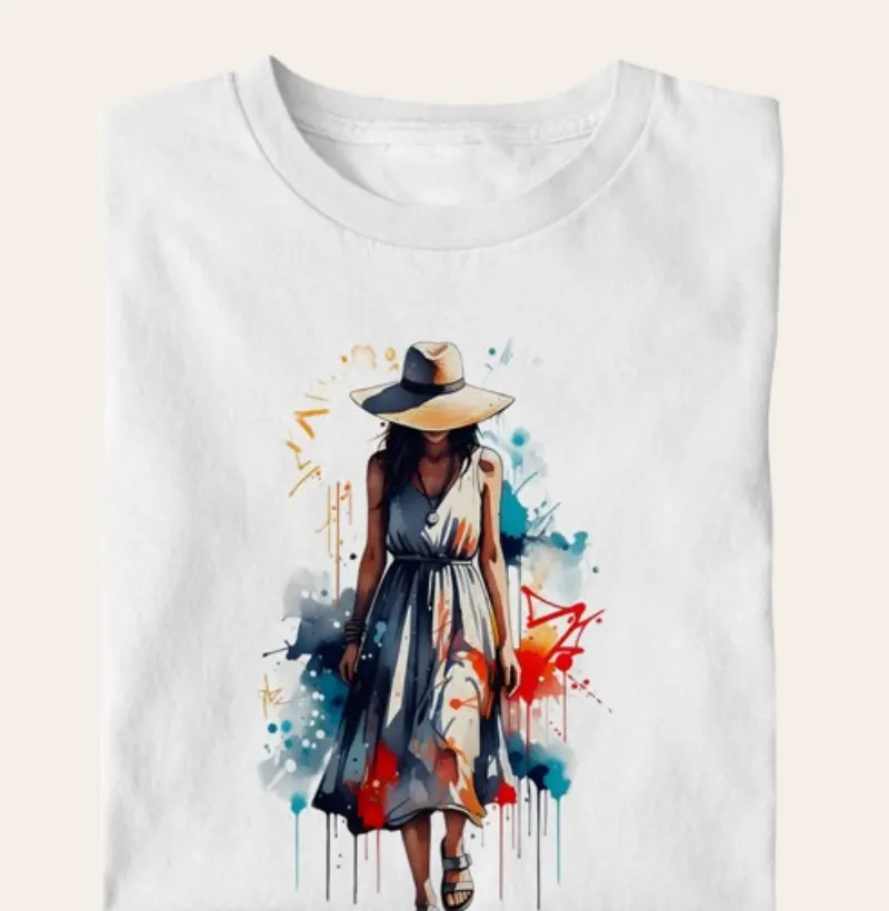 Camiseta Algodão Premium - Cores da Alma 