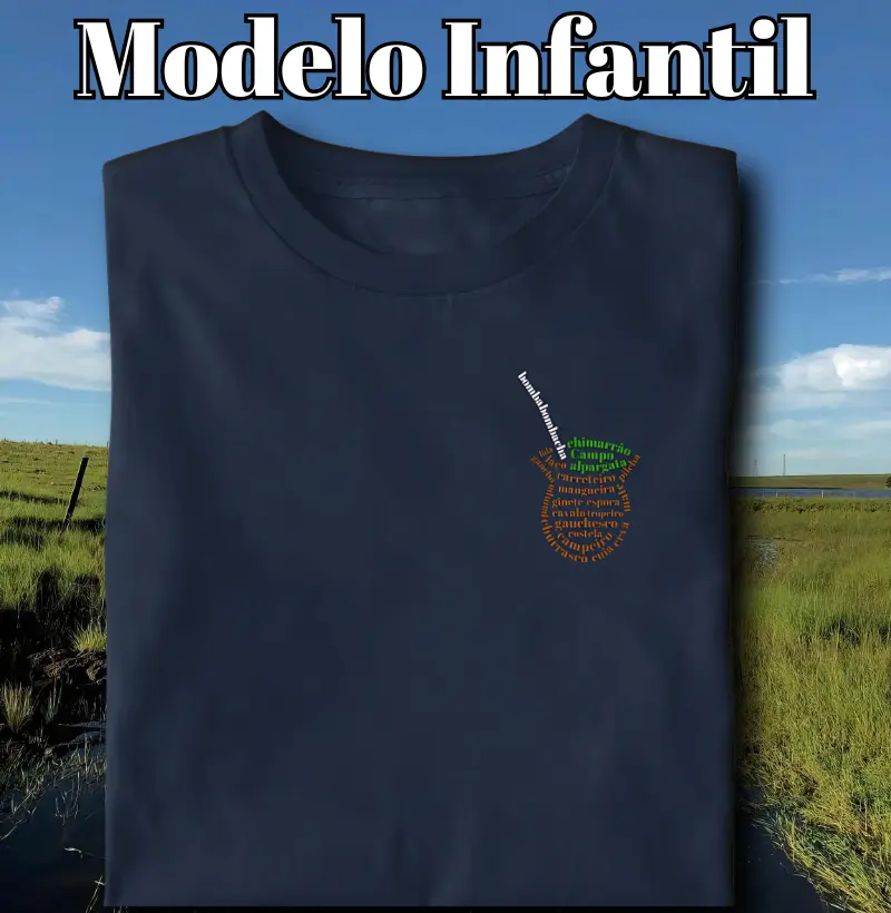 Camiseta Mini Cuia (Infantil)