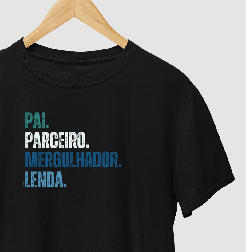 Pai Parceiro Mergulhador Lenda
