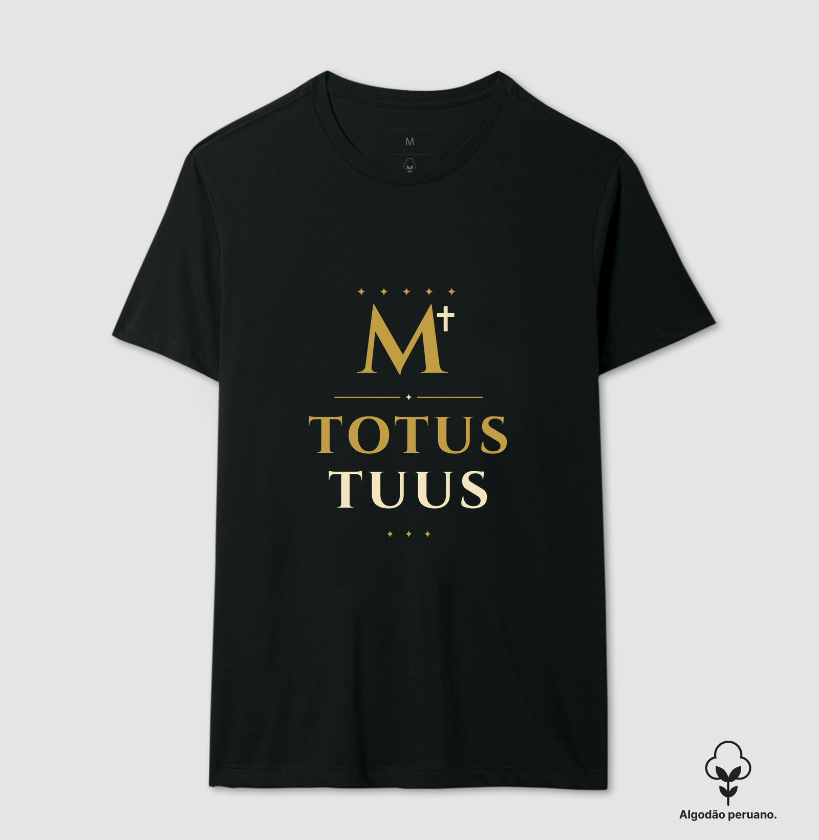 TOTUS TUUS - Latim - Camiseta Algodão Peruano