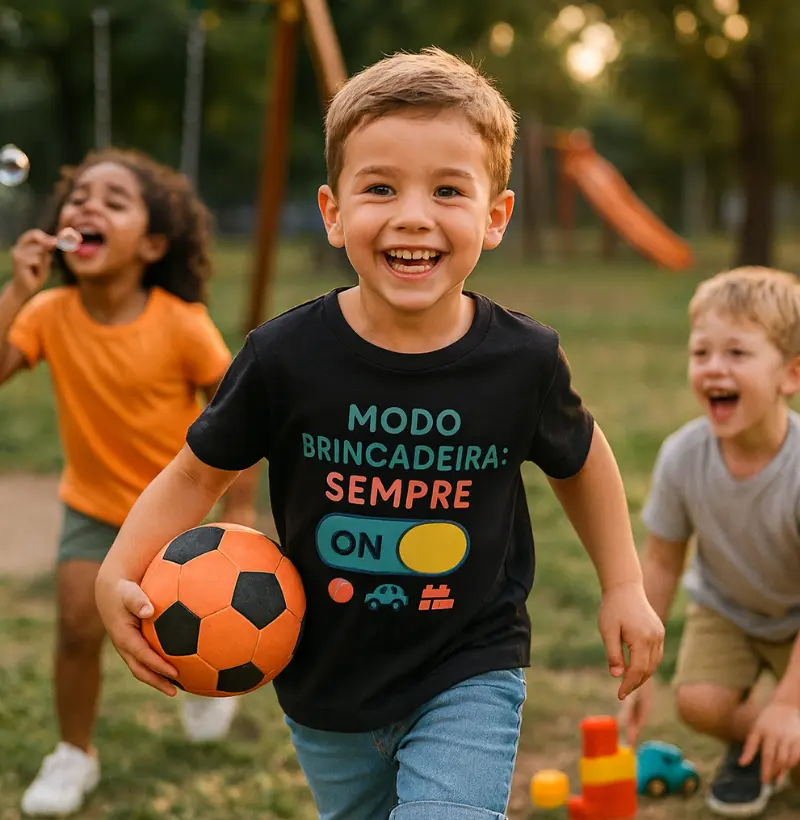 Modo brincadeira: sempre on