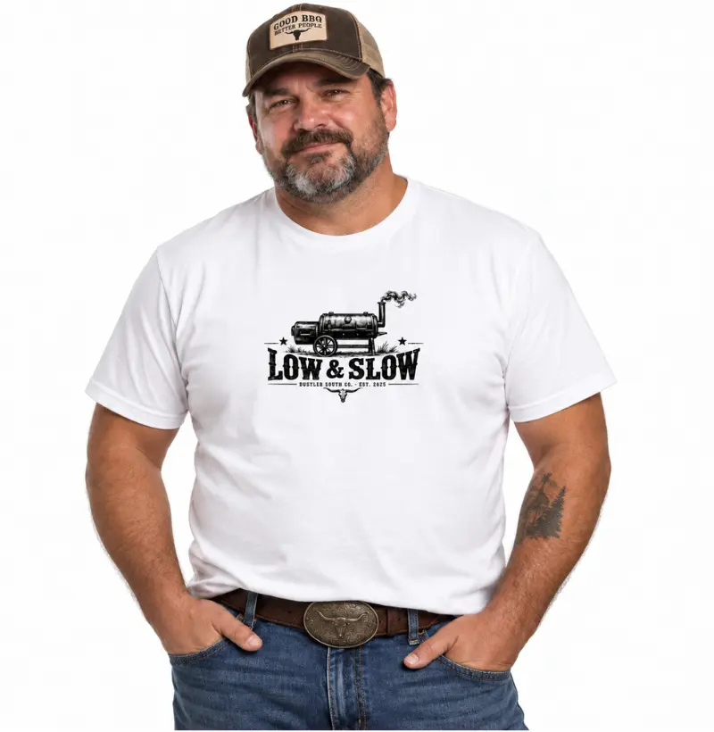  Country Masculina Low & Slow BBQ