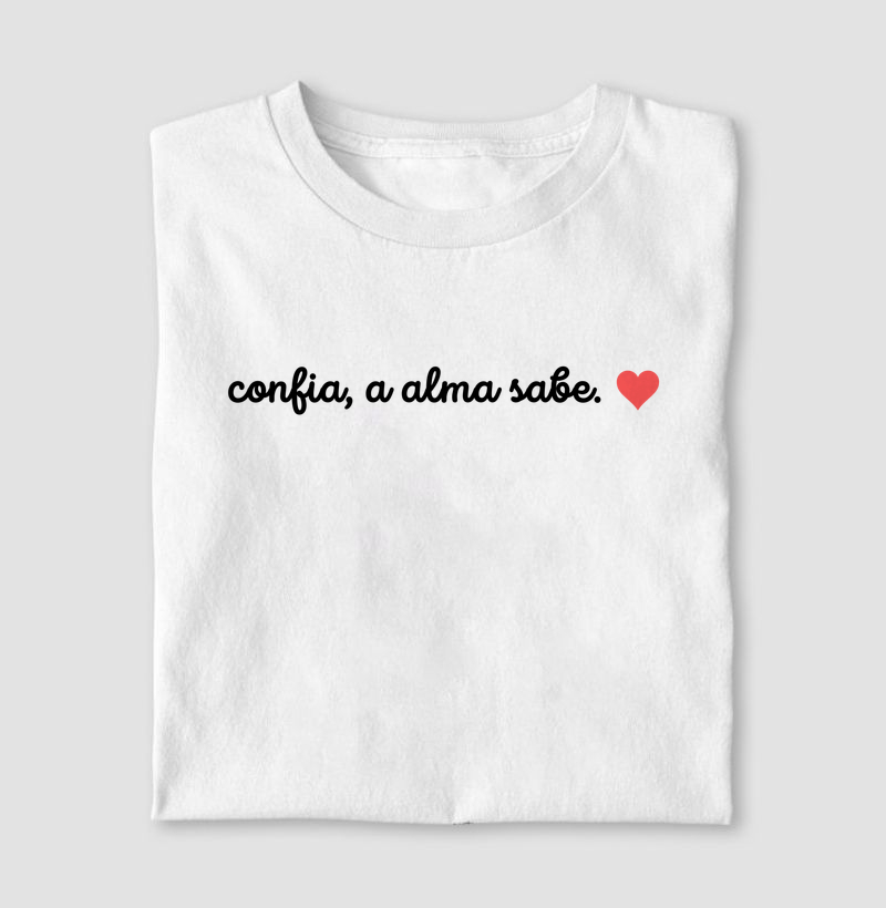 Camiseta Oficial - Confia Coração
