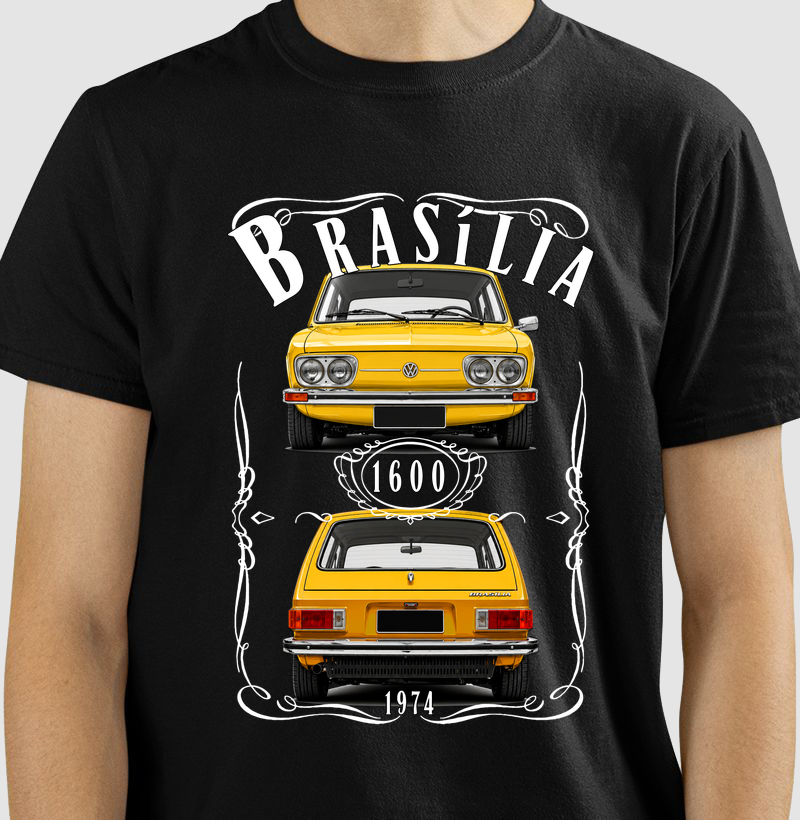 Camiseta Brasília vintage