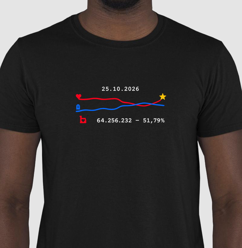 linhas da vitória - Camiseta