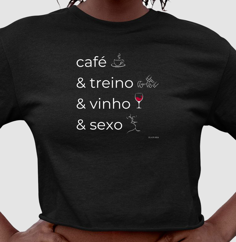 Café Treino Vinho e Sexo