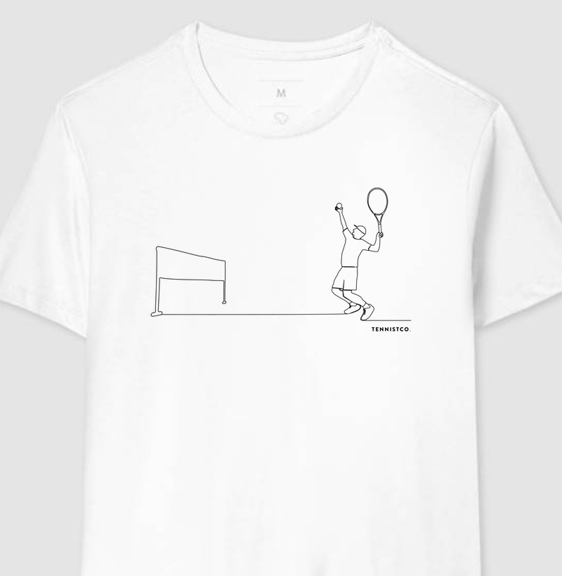 Tenista - Linha contínua