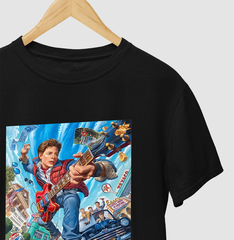Camiseta De Volta para o Futuro