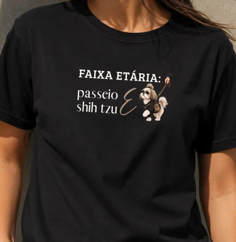Faixa etária: Passeio e Shih Tzu