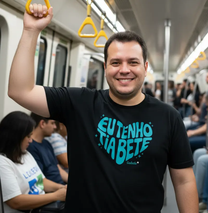 Camiseta Adulto Unissex Oversized "Eu Tenho Tia Bete" - Tia Bete Veste