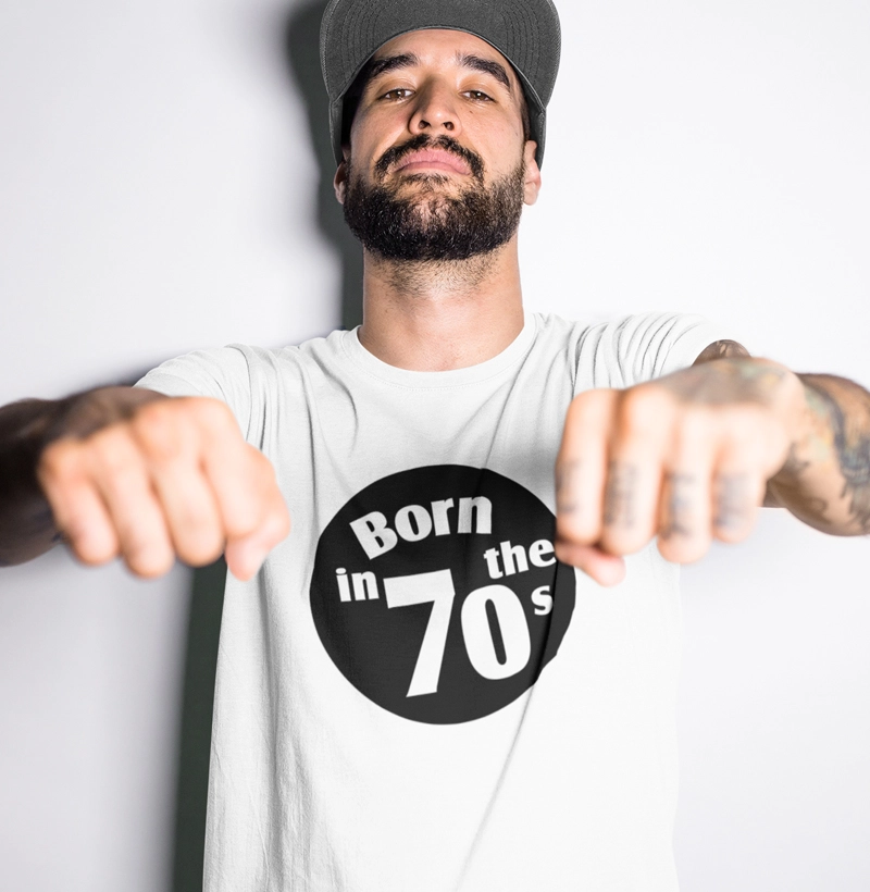 Camisa Born in the 70s
