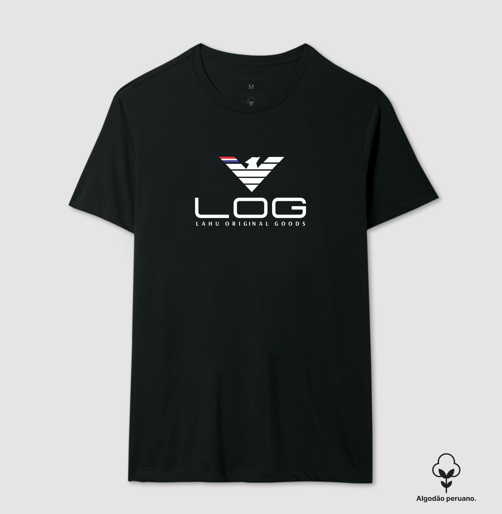 A estampa LOG - Lahu Original Goods não é apenas uma assinatura visual, mas um símbolo de força, pertencimento e superação. Inspirada na águia, ícone de liderança e liberdade, ela representa aqueles que honram suas raízes, enfrentam desafios com coragem e seguem em constante evolução.