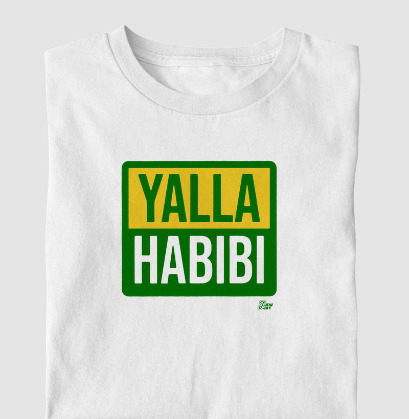 Yalla Habibi Brasil - Camiseta Infantil