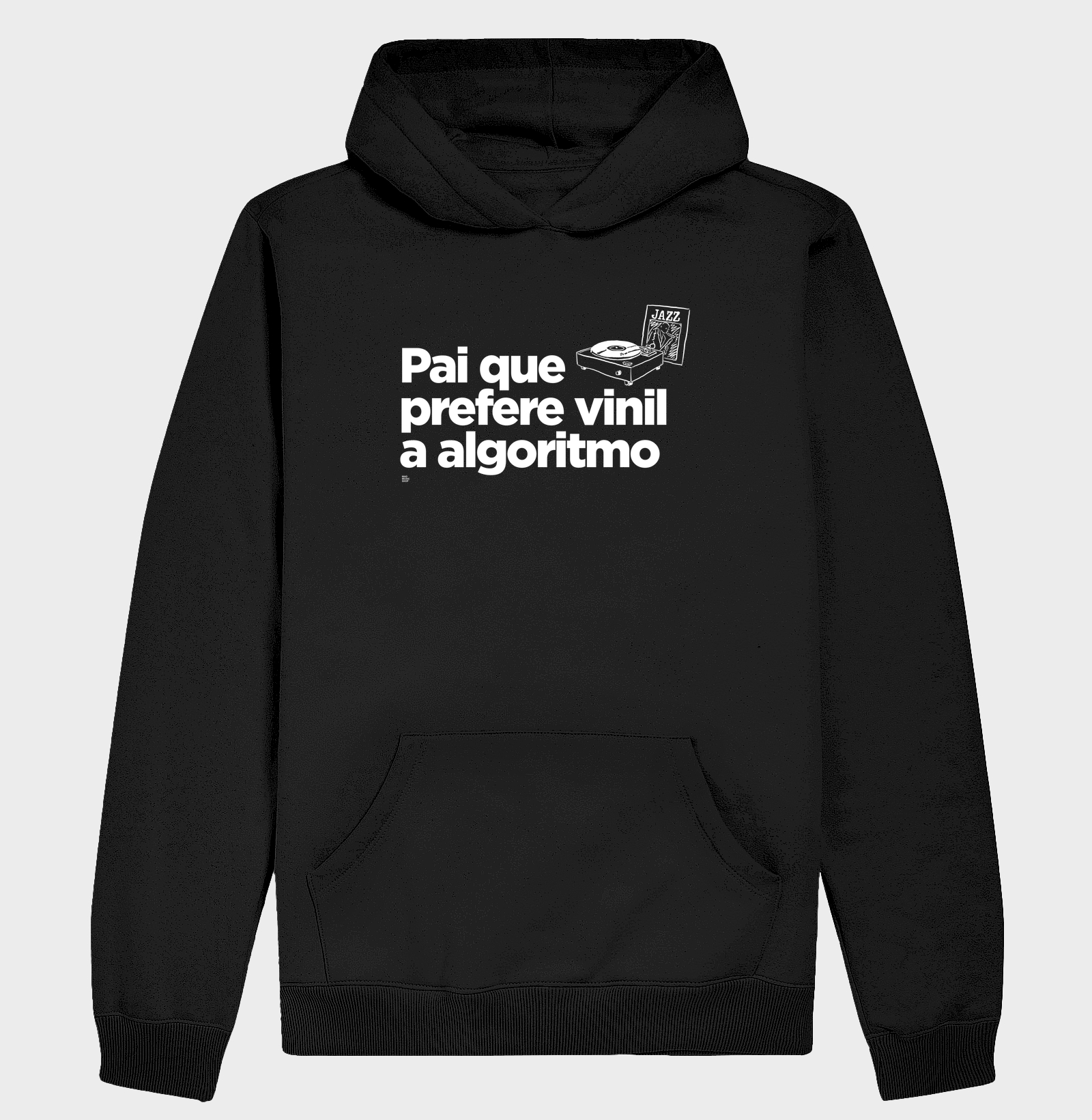 Pai que prefere vinil a algoritmo. (Jazz)