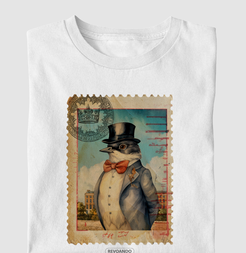 Aves em selo - Andorinha - Infantil