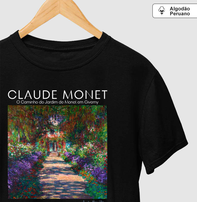 O Caminho do Jardim de Monet em Giverny (1902) - Claude Monet