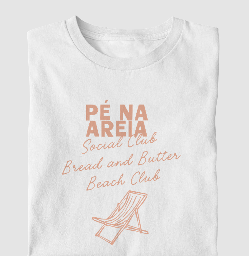 Camiseta Pé na Areia