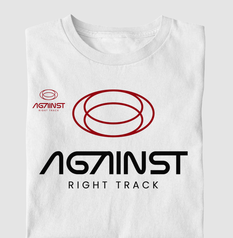 Against Logo Vermelho Preto