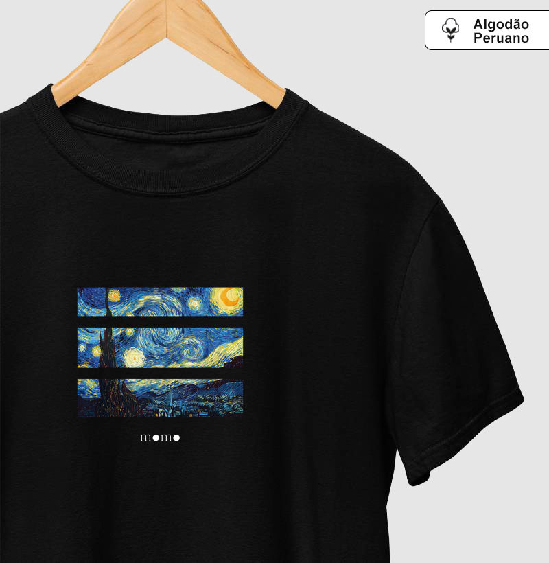 Noite Estrelada van Gogh Algodão Peruano