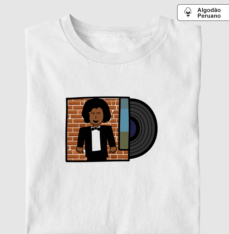 Camiseta Algodão Peruano Inspiração Michael Jackson 