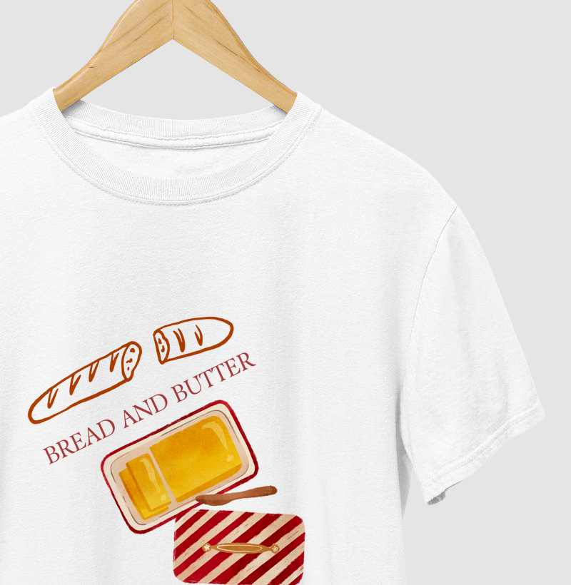 Camiseta Baguete Bread and Butter 