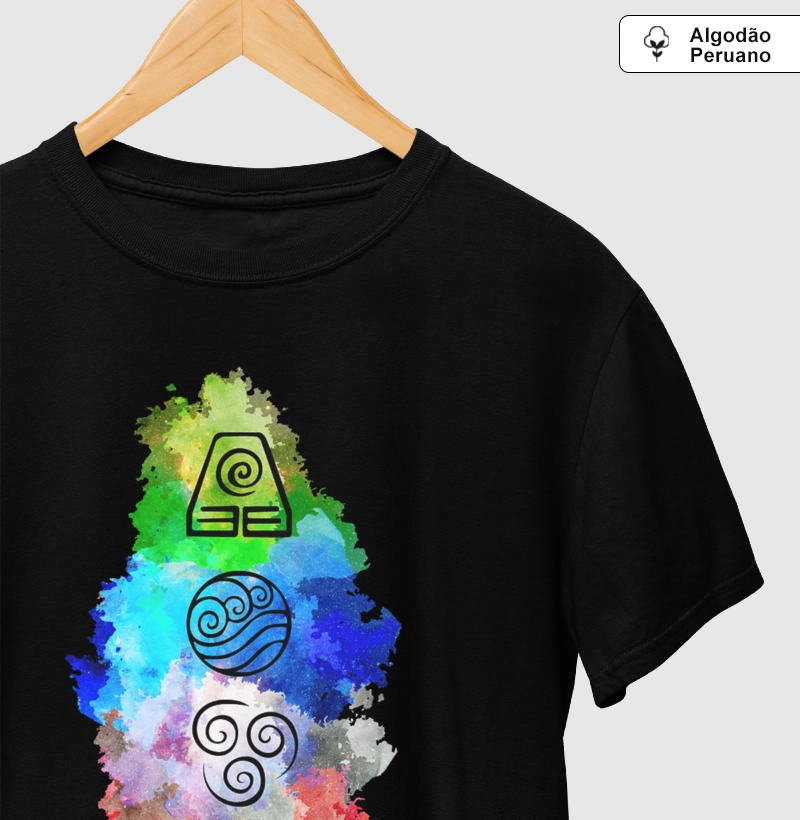 Camiseta Elementos 6 da Mr. GADU - Algodão Peruano