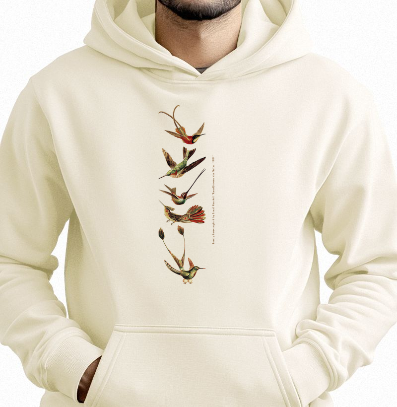 Ernst_Hummingbirds Vertical - Moletom Hoodie