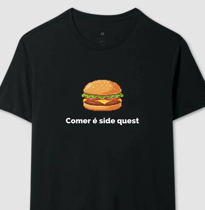 Comer é side quest