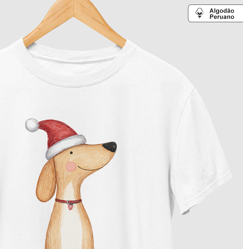 Doguinho Gorro NatAU - Camiseta Algodão Peruano