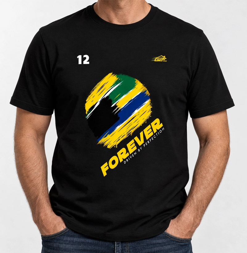 Forever #12 inspirada em Ayrton Senna - Camiseta