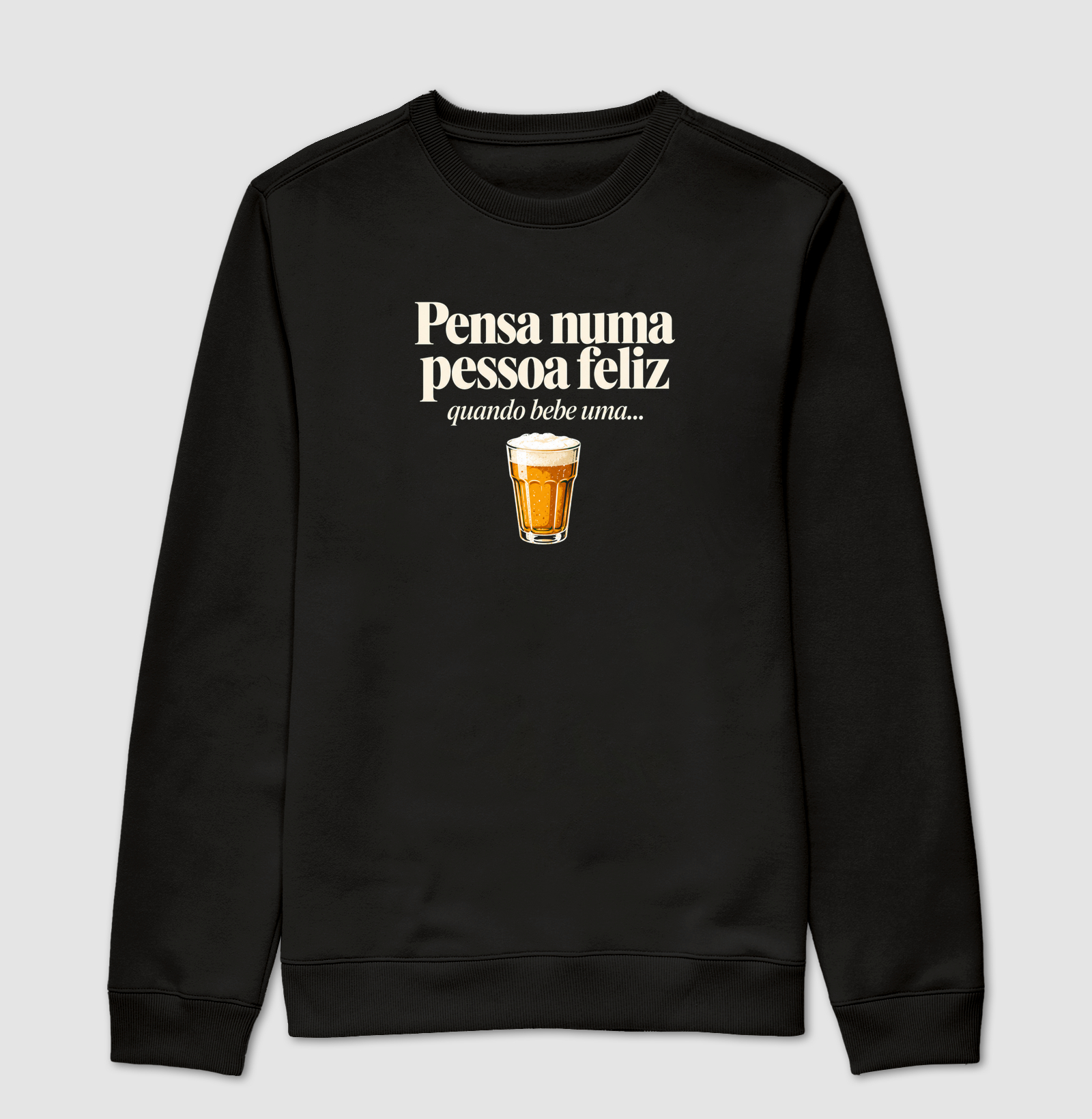Pensa numa pessoa feliz
