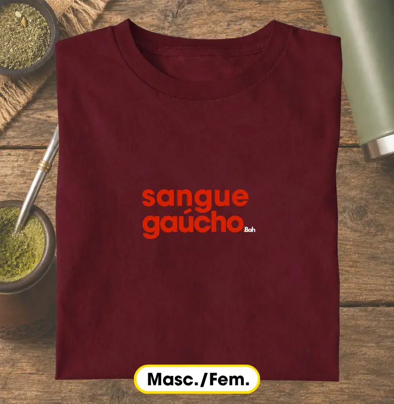 Sangue gaúcho - Camiseta